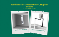 Infrared sensor auto faucet