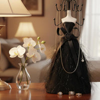 Elegant Dress Form Jewelry Stand Boutique Design Mannequin Jewelry Holder Decorative Dress Mannequin Stand Space Saving for Showcase