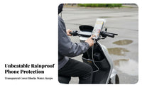 Touchscreen Compatible Rainproof Ph Single Case Charging Port Entry Waterproof Two-Wheeler Ph Single Mount Long-Lasting for Delivery Riders