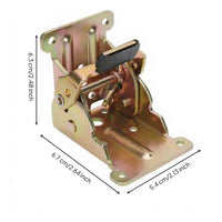 Panel Hinge, sturdy Duty Folding Table Hinge, Stainless Steel, Space Saving, Home Furniture Support