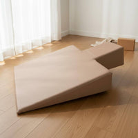 Pilates Reformer Box Incline High Density Foam Fitness Incline Board PU Leather