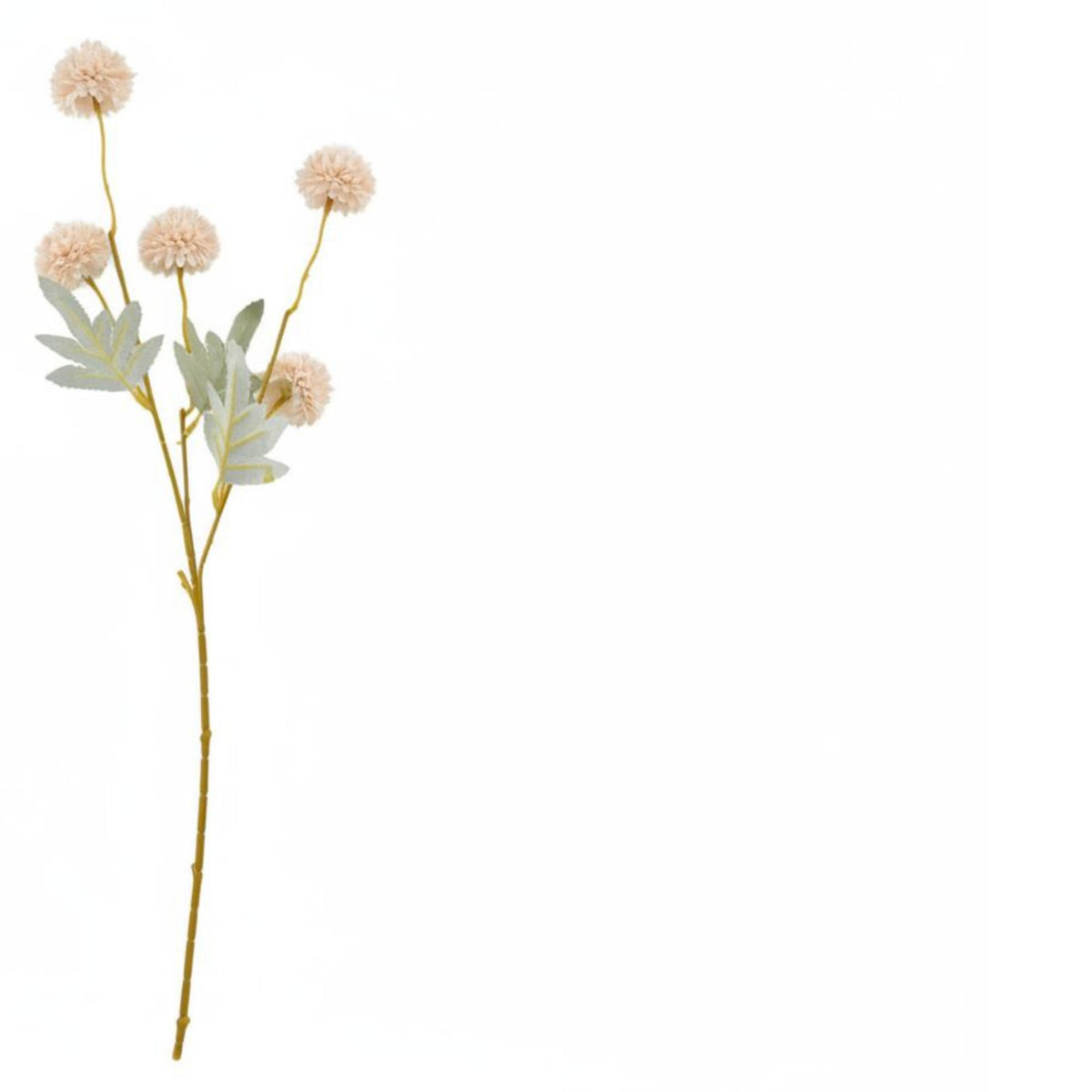 5-Head Chrysanthemum Spray Easy to Maintain Fake Chrysanthemum Ball
