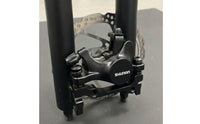 Mountain Bike Brake Caliper Heat Dissipation Front and Rear Brake Caliper Set Easy Installation Cycle Part for Cyclists