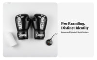Beginner Friendly Boxing Glove and Pad Set PU Leather Boxing Training Set Thick Foam Padding Punching Mitts and Gloves Kit Adjustable Hook-and-Loop Fastener Strap for Children, Beginners, Adults, Home Use, Gym