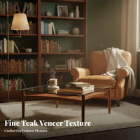 Square Wood Frame Glass Surface Table Minimalist Design Square Glassglass Surface Table Table Vintage & Design Easy Assembly