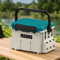 MB-700 Fishing Tackle Box, Robust Sorting Box for Anglers, Water-Resistant Tackle Case, 25-32L Capacity