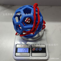新品马厩悬挂干草喂食器 镂空耐拉伸TPR球喂马球Horse Treat Ball