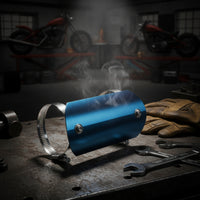 Easy to Install Exhaust Pipe Heat Guard with Clamps Curved Exhaust Heat Guard with Clamps Cylindrical Adjustable