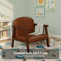 Plush Single-Seater for Toddlers Skingentle Upholstery for Playroom, Parents