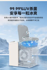 跨境新款制冰机小型家用宿舍户外学生迷你全自动制冰器