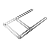 Multi-Angle Measuring Ruler Versatile Multi Angle Ruler Accurate for Workshop