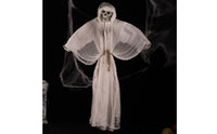 Hanging Specter with Lights and Sound | Halloween, Light-up, moving skeletal visage specter Hanging Decoration, for creepy manor