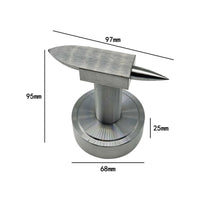 Jewelry Anvil Smooth Bench Anvil Steel Block for Metalworkers
