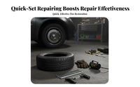 25 Pieces Tubeless Tire Closeing Stravel Kit Universal Fit Puncture Closeing Stravel Swift-Repair Automotive Tool for Vehicles Owners