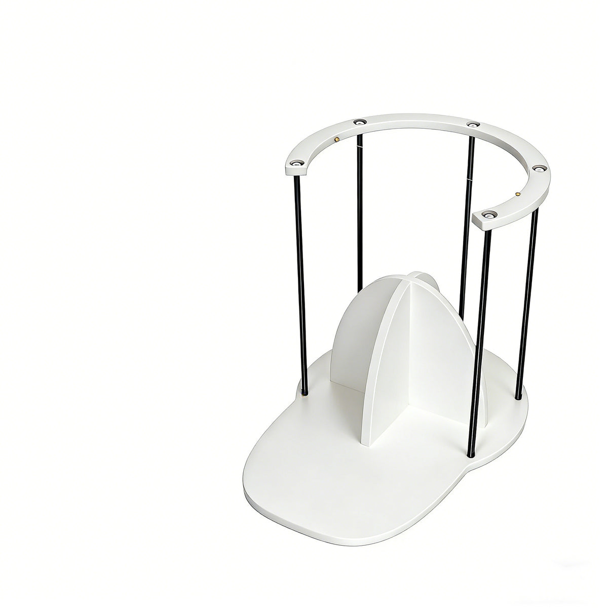 White / with Iron Frame
