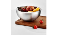 Bowl with Water-Filled Culinary DesignGrade Insulated-Wall Bowl Rust-Resistant Tableware for Buffet, Kitchen