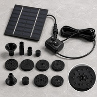 Outdoor Solar Fountain Pump Kit for Landscape Ponds, Gardens, and Scenic Spots