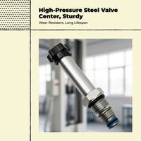 Pressure Relief Valve, Hydraulic Lowering Valve, Car Elevate Device, Universal Fit, Robust Metal, Protection System