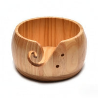 Yarn Bowl with Lid Smooth Yarn Bowl Stable for Crafters