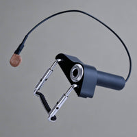 Clamp-on Violin Pickup Silver Hardware Wood Contact Violin Pickup Black