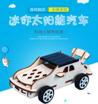 昌赛科技小制作小发明太阳能小汽车材料创客拼装玩具创意模型批发