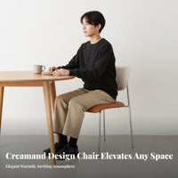 Upholstered Metal-Frame Chair Ergonomic Design Home Furniture Easy Assembly