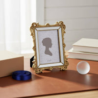 French Design Resin Frame Luxury Look Vintage Tabletop Frame for Bedroom