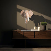 Elephant on Stand Decorative Decor Sophisticated for Entryway