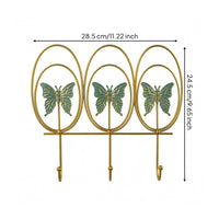Wall Hook Rack Slim Decorative Wall Hook Rack Space Saving for Indoor