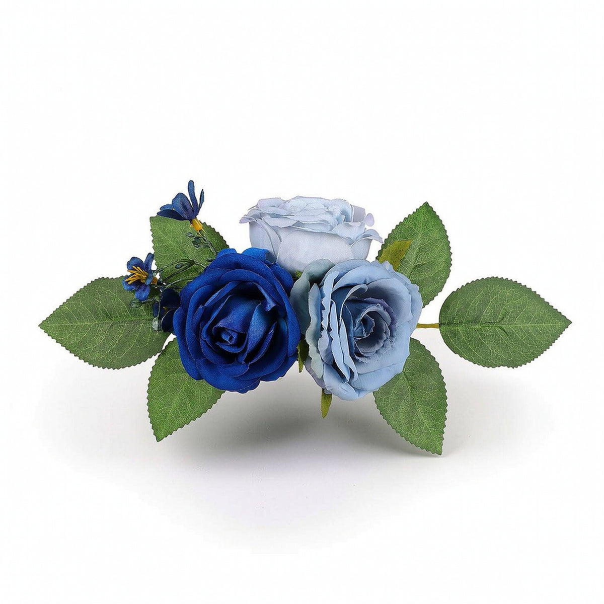 Cake Topper Compact Artificial Bouquet Layered for Birthdays, Weddings