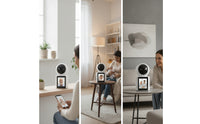 Desktop Visual Communication Device with Monitor Single-Key Visual Communication Device Camera Distant Door Phone for Elderly