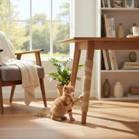 Wear-Resistant Table Leg Scratch Wrap Long-Lasting Sisal Scratch Wrap Easy Installation for Kittens