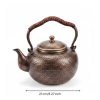 Handmade Copper Teapot Tea Cookware for Electric Ceramic Cooktop