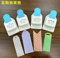 批发标签压花器手工手账家用相册活页打孔机三合一吊牌书签