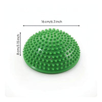Half-Round Balance Ball with Pump Inflatable Studded Dome Ball for Children
