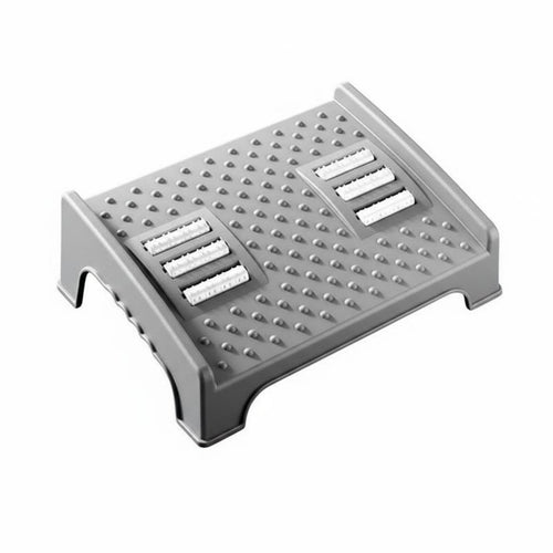 Angled beneath-desk Footrest Reduces Fatigue Footstool Portable for Adults, video game enthusiasts
