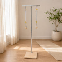Standing Exercise Rack, Space-Saving Spring Resistance Rack Hooks for Home Flexibility Training