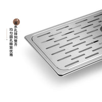 High-Pressure Cup Washer for Sink, Embedded Countertop, Automatic, for Milk Tea Shops, Desktop Press, Commercial