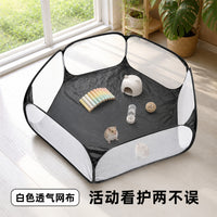 宠物围栏室内家用可折叠六面网帐篷多场景使用透气防水宠物围栏