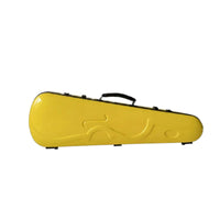 Carbon Fiber Violin Case Hard Shell Backpack Violin Case Portable String Instrument Gear for Children, Students, School, Travel