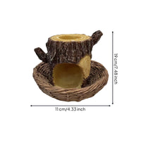 Bird Feeder with Basket Base Compact Hanging Bird Feeder Sturdy for Gardeners