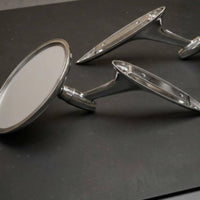 Chrome Rearview Mirror Universal Fit Auto Accessory Adorable