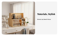 Desktop cosmetic Case with Drawers Transparent Design Cosmetic Organizer for Women