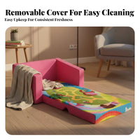Transformable Flip-Open Sofa cleanable Cover Toddler Couch Lightthis productight for Toddlers