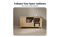 Contemporary Television Cabinet Compact Floor TV Cabinet Sturdy Construction Small Entertainment Center with Versatile Storage and Durable Material Suitable for Gift Giving Home Decoration Bedroom Organization Living Room Furniture Hallway Storage