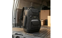 Tool Backpack Padded Shoulder Straps Jobsite Gear Top Carry Handle
