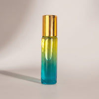 Lip Plumper in a Gradient Glass Bottle, Hydrating Care for Dry Chapped Lips, Rollerball Enhancer with 10ml Capacity, 37g Weight and 3-Year Life