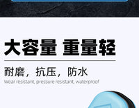 小物竿包轻便短杆包钓鱼包加厚防水渔具包儿童收纳盒迷你小手竿包