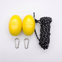 Bright Anchor Buoy with Floats Corrosion-Resistant Marine Anchor Buoy Braided Compact for Dockside