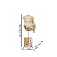 Figurative Sculpture Carved Sculpture with Base Elegant for Interior Designers